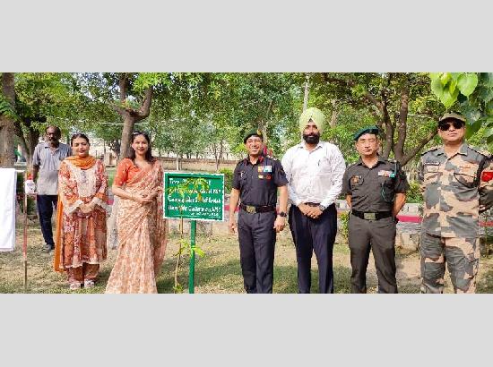 Green drive and NCC launch held at PM Shri KV2 in Ferozepur