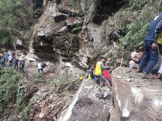 Landslide at Yamunotri Dham Yatra route: Relief and rescue work underway, says CM Dhami
