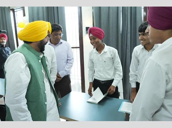 Punjab CM Mann dedicates eight public libraries worth Rs 2.80 crore at Barnala