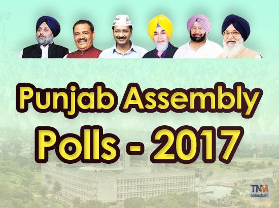Re-poll in 5 Punjab districts underway