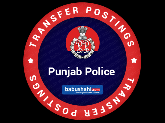 4 SSPs among 15 Police officers transferred in Punjab