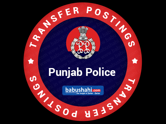 72 DSP level Punjab police officers transferred ( list attached ) 