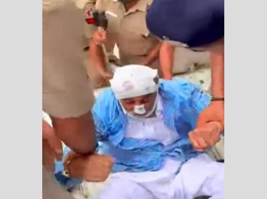 Breaking: Simranjit Singh Mann detained in Chandigarh; Questions raised over his injured appearance