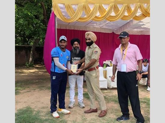 Chandigarh: Vishwajit Singh becomes the first centurion of Allengers Gully Cricket Tournament