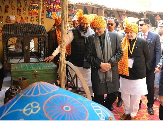 Vice President C.P. Radhakrishnan inaugurates 39th Surajkund International Crafts Festival
