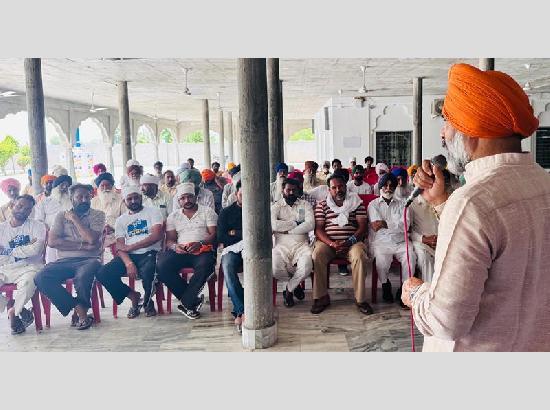  MLA Dahiya leads Anti-Drug Campaign in 6 Ferozepur villages, urges community vigilance  