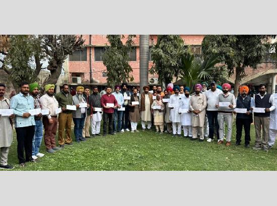 ₹1.65 Crore grant released to 33 unanimously elected Panchayats in Ferozepur Urban Constituency