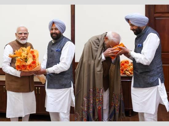 Breaking: Punjab BJP Chief Kewal Singh Dhillon calls on PM Modi