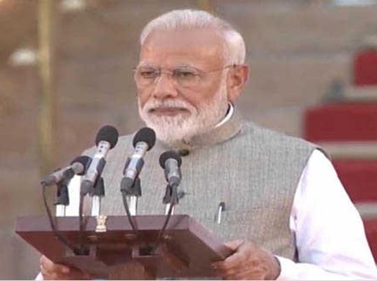 Narendra Modi sworn in as Prime Minister