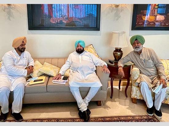 Amarinder Singh to attend function to install Sidhu as Punjab Congress chief ( Watch Video ) 
