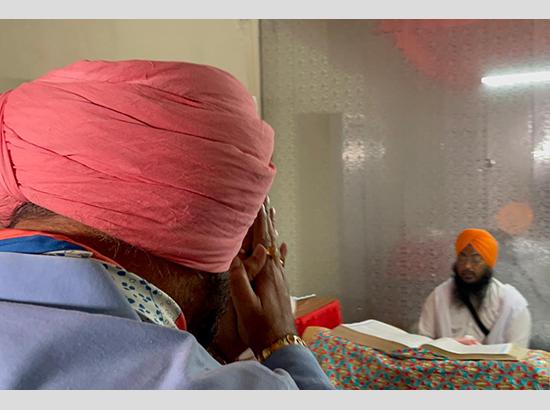 Newly-appointed Punjab Cong chief Sidhu offers prayers at Patiala's Gurdwara Dukhniwaran S
