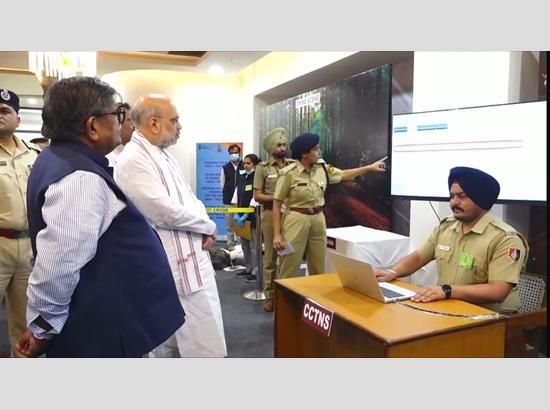 Amit Shah inaugurates  e-evidence, Nyay Setu, and e-Summon Systems in Chandigarh, interacts with police officers; Watch Video