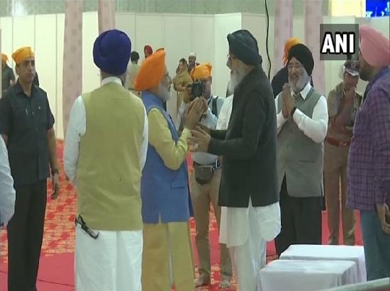 Prayers have been answered today due to PM Modi, Akal Takht: Parkash Singh Badal
