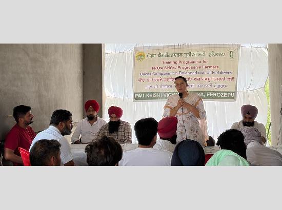 PAU-KVK urges farmers to adopt recommended paddy varieties