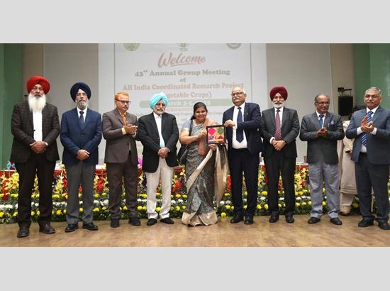 PAU hosts 43rd Annual Group Meet of ICAR-AICRP on vegetable crops after 25 years