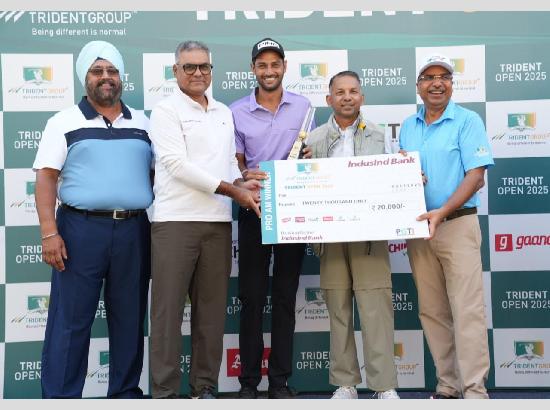Angad Cheema and team win Pro-Am event of Trident Open 2025


