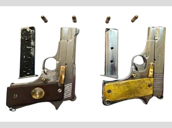 Two accused conspiring to rob Bathinda-based businessman held; Two pistols recovered