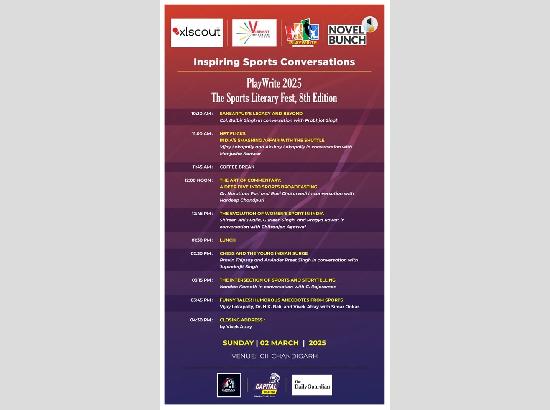 8th edition of Playwrite Litfest opens at CII on Sunday