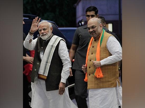 PM Modi extends birthday greetings to Union Home Minister Amit Shah
