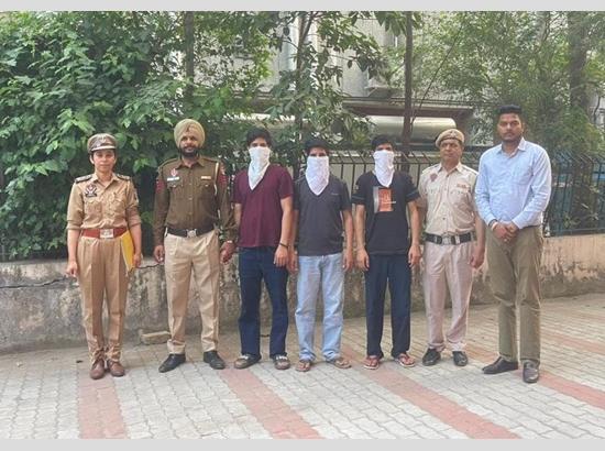 Cyber Fraud racket targeting women to extort money busted in Punjab; 3 held with Rs 3.49 lakh, $500