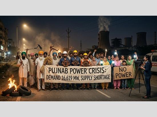 Punjab power crisis deepens as demand hits record 16,619 MW; Long cuts hit homes, farms and industry