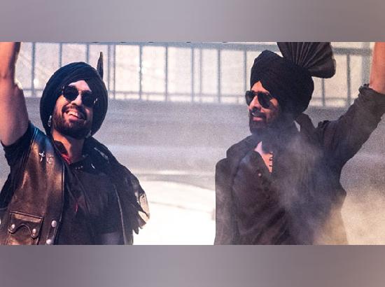 Diljit Dosanjh bonds with Prabhas in 'Bhairava anthem'; Watch it here