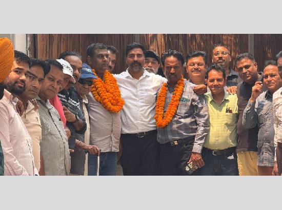 Gaurav Manik elected new President of Press Club Ferozepur