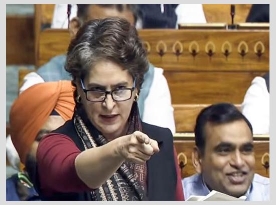 'Let's see who is anti-women': Priyanka Gandhi challenges govt to bring back old women's bill
