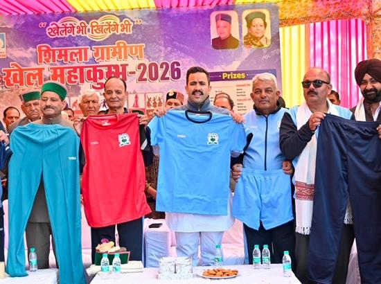 Himachal: Minister Vikramaditya Singh inaugurates Khel Mahakumbh 2026 in rural Shimla