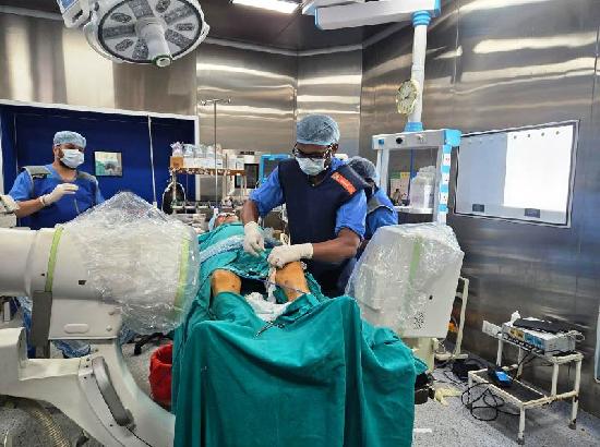 Radiofrequency Ablation treatment successfully introduced first time in Ferozepur Railway Hospital
