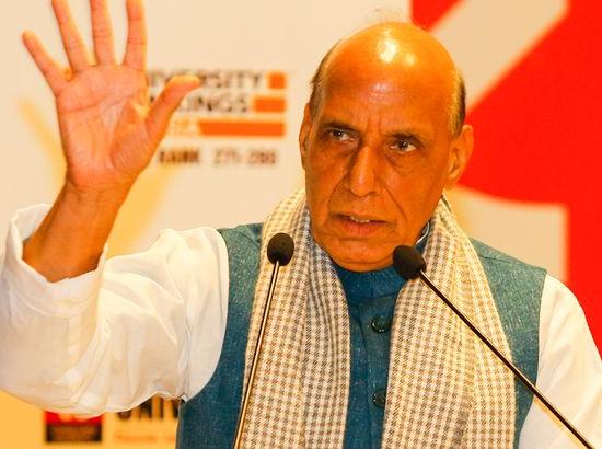 Rajnath Singh appeals to people not to forgive Congress for PM's security breach