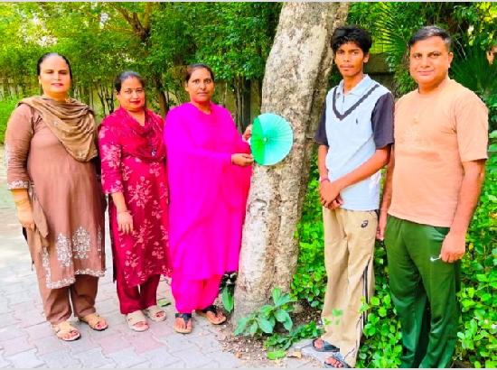 Trees tied with Rakhis to spread message of environmental protection
