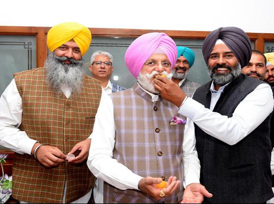 Rana Gurjit Singh assumes charge as Minister for irrigation and power