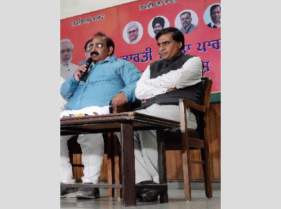Ashwani Sharma contradicts Tomar’s statement by saying “no impact of SAD-BJP break-up 
