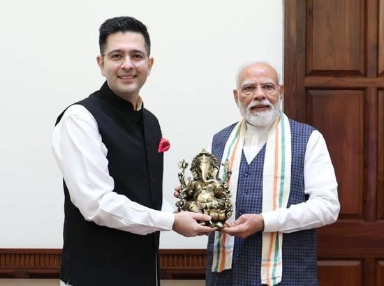 Raghav Chadha meets Prime Minister Modi, likely to be active in Punjab