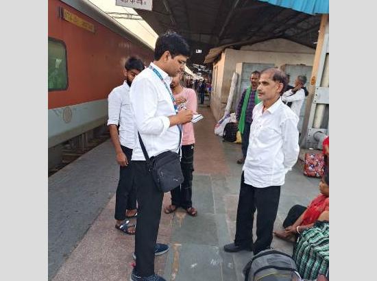 Railway  recovers ₹7.51 Lakh from 1,151 ticketless passengers