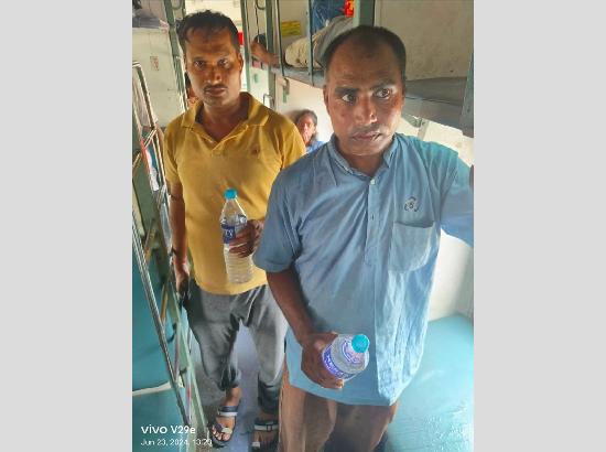 Railway starts trains inspection campaign, confiscate prohibited water bottles

