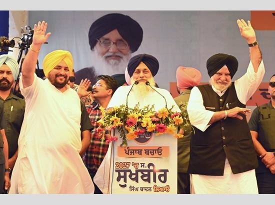 ‘Change Is in the Air’: Sukhbir Badal claims massive response to SAD’s ‘Punjab Bachao’ rally in Fatehgarh Churian
