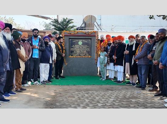 Punjab Deputy Speaker lays foundation stone of Rs 3.7 cr bridge at Shri Khuralgarh Sahib