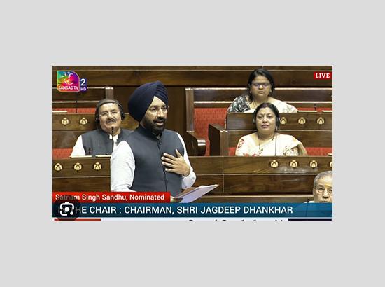 MP Satnam Singh Sandhu raises many important and wide ranging issues in Parliament; Read details