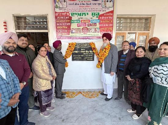 Speaker Sandhwan inaugurates Healthcare and Beauty Wellness Labs worth ₹70 Lakh