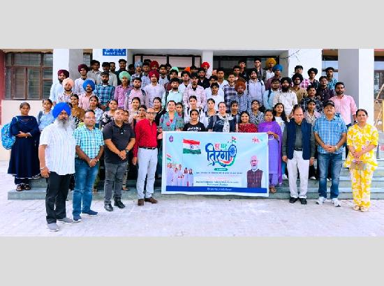NSS Units of SBS State University organise ‘Har Ghar Tiranga’ Campaign