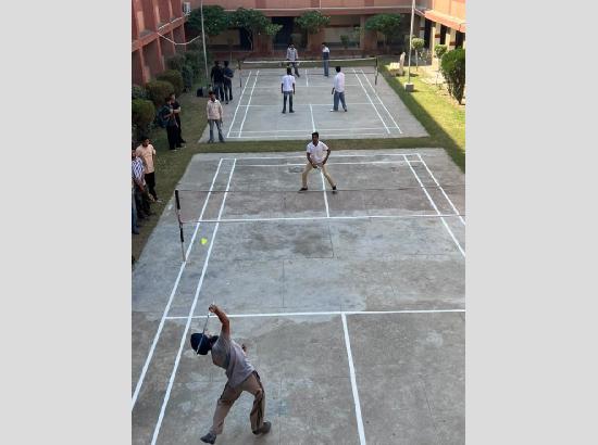 Four-Day Badminton Tournaments held at Shaheed Bhagat Singh State University