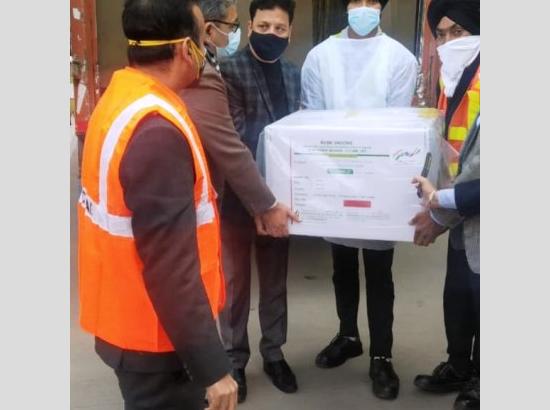 2nd consignment of Covid-19 Vaccine arrives at Chandigarh