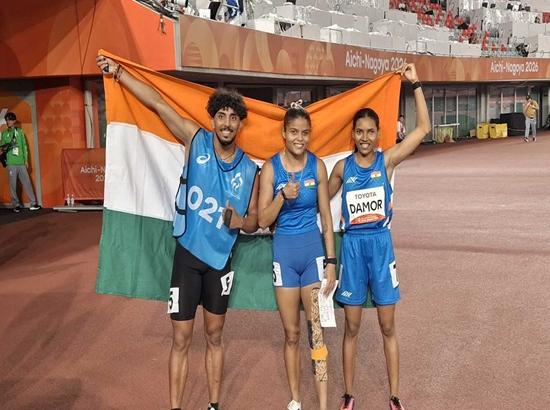 Para Asian Games 2026: Simran Sharma strikes gold in T12 category, Tejalben Damor claims bronze