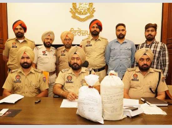 Police arrest drug peddler, recover 2.042 kg heroin in ongoing -War Against Drugs’