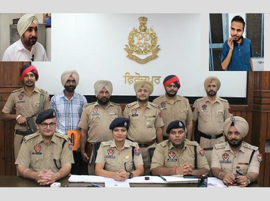 Ferozepur police nab three for robbing visually impaired student; praise citizen for returning lost bag