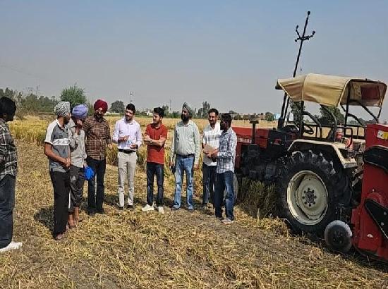 Ferozepur admn takes stubble management drive to villages; urges farmers to say 'No to Burning'


