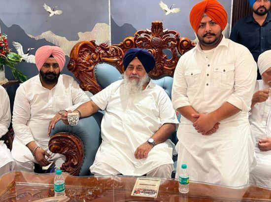 Breaking: Sukhbir Badal visits AAP MLA Harmeet Singh Pathanmajra’s residence, sparks political buzz