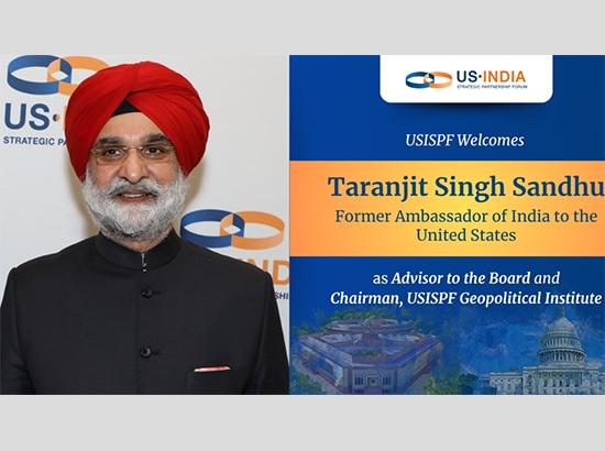 Former US Ambassador Taranjit Sandhu Joins USISPF as Advisor and Geopolitical Institute Chair